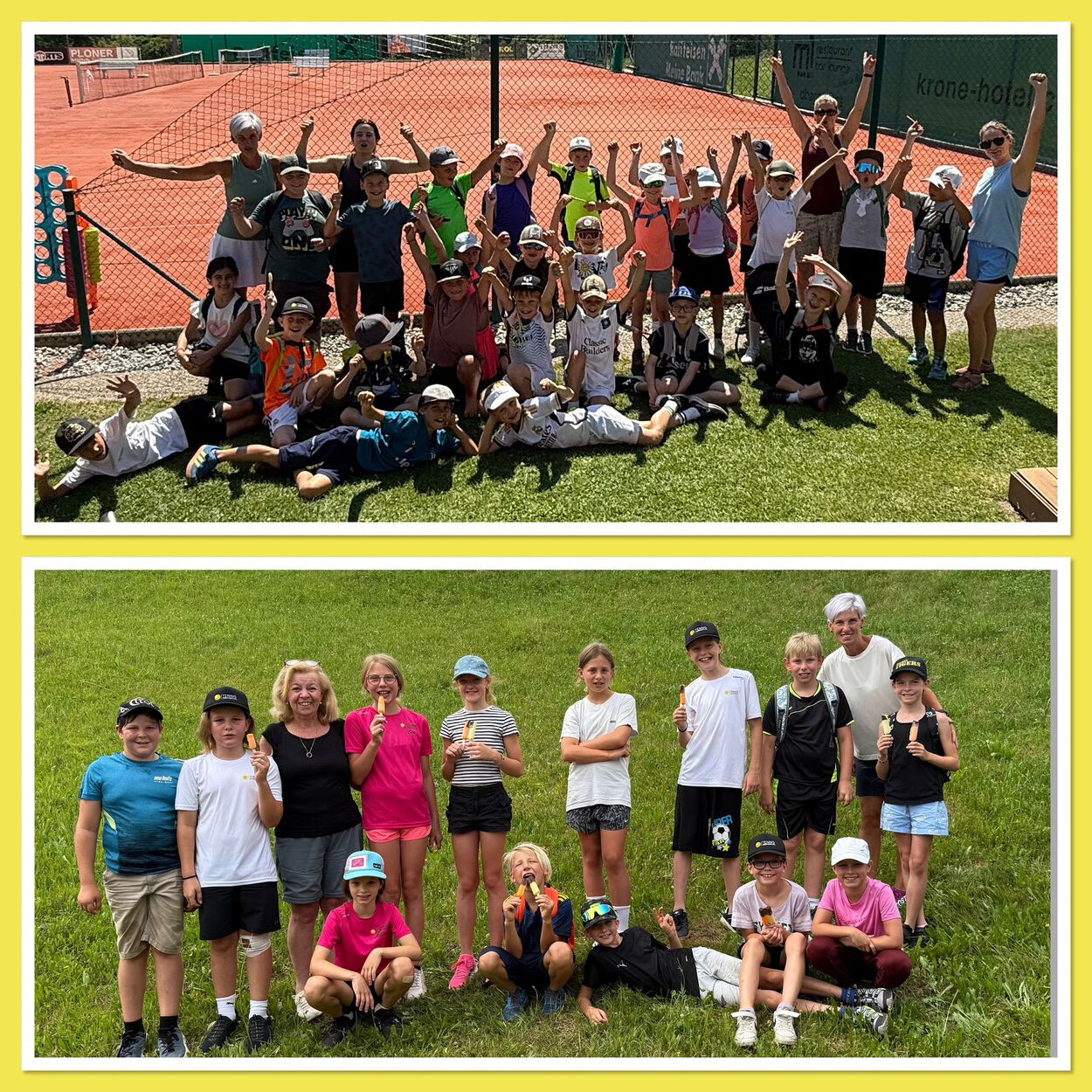 Besuch der Volksschule Oberperfuss